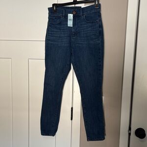 Ann Taylor Factory Dark Blue Ankle Jeans